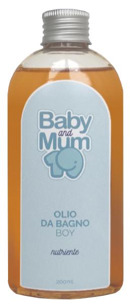 Babyandmum Olio Bagno Delicato Per Bambini Maschi 200 ml