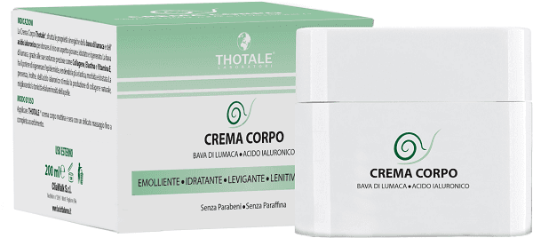 Thotale Crema Corpo con Bava di Lumaca per Idratazione da 200 ml