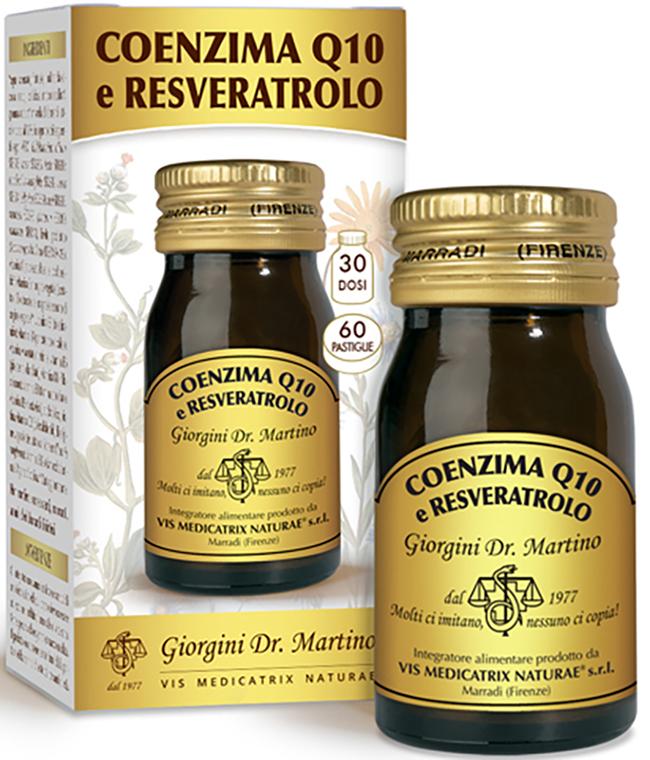 Dr.giorgini Ser-vis Coenzima Q10+resveratrolo 60 Pastiglie Da 500 Mg