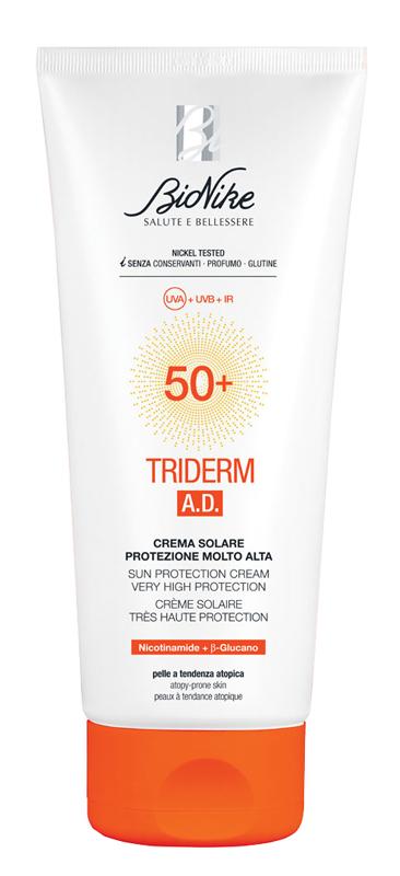 Bionike Triderm Ad Crema Solare Protezione Spf50+ 200 ml