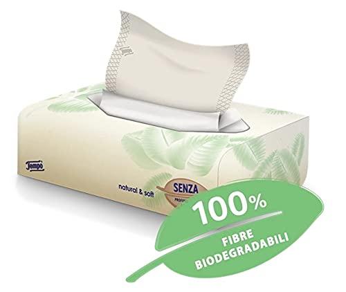 Tempo Box Fazzoletti Natural & Soft 70 Pezzi