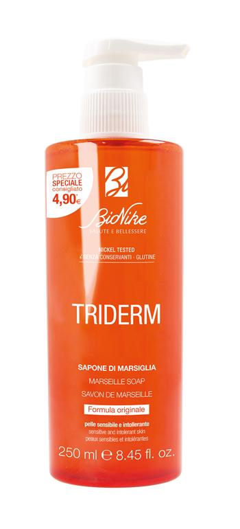 Bionike Triderm Sapone Di Marsiglia per Pelli Sensibili 250 ml