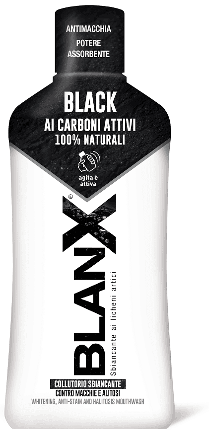 Blanx Black Collutorio Sbiancante ai Carboni Attivi 500 ml