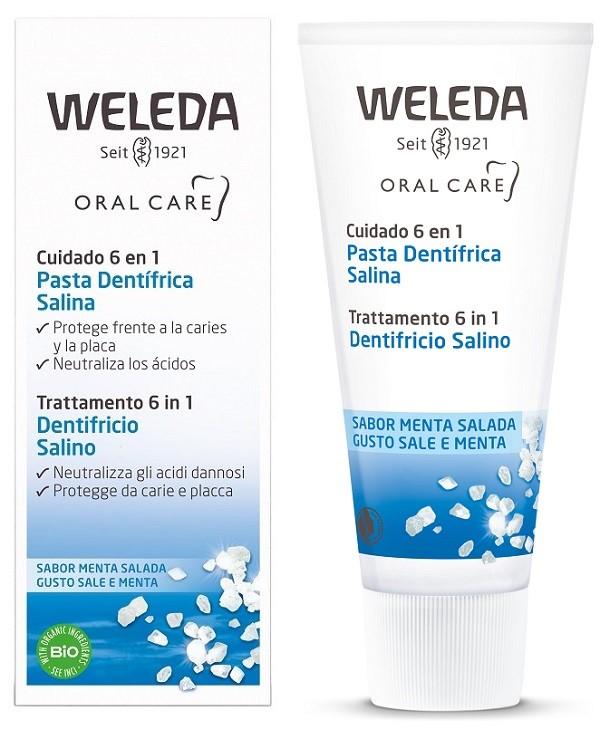 Weleda Dentifricio Salino Senza Fluoro 75 ml