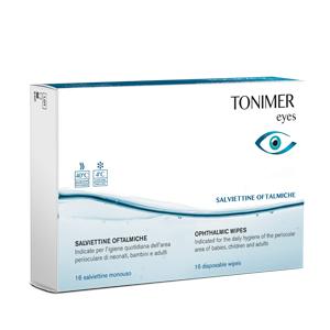 Tonimer Eyes Salviette Oftalmiche 16 Pezzi