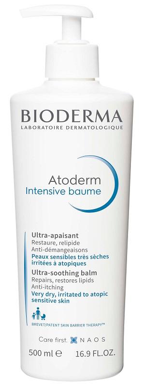 Bioderma Atoderm Intensive Baume Balsamo Ultra Lenitivo per Pelli Secche 500 ml