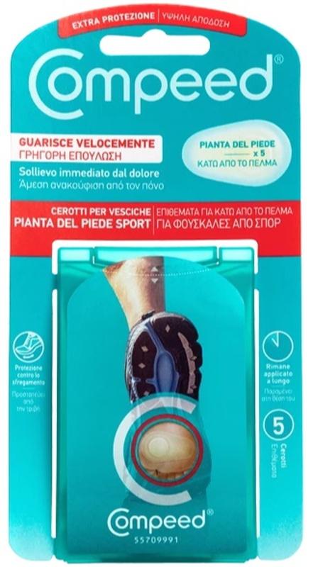 Compeed Vesciche Pianta Del Piede Sport 5 Cerotti