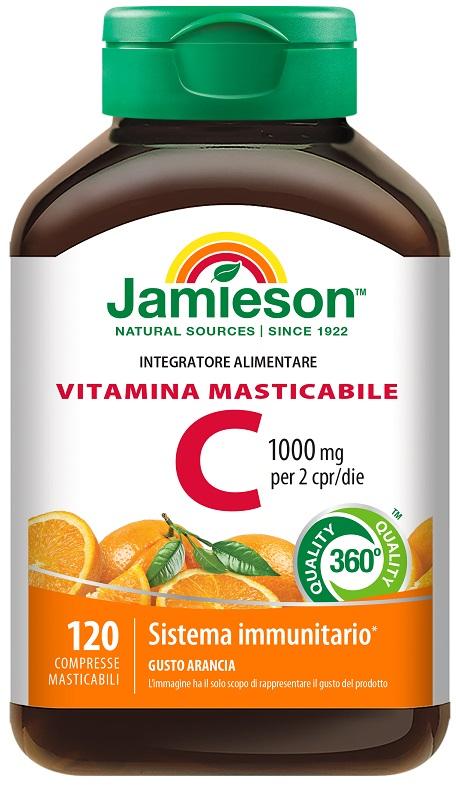 Jamieson Vitamina C Arancia 120 Compresse