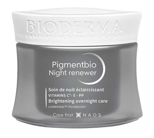 Bioderma Pigmentbio Night Renewer Trattamento Viso Schiarente Notte 50 ml