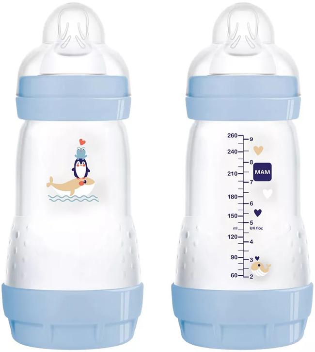 Mam Easy Start Biberon Anti-Colic Flow Per Bambini 2 Mesi+ 260ml