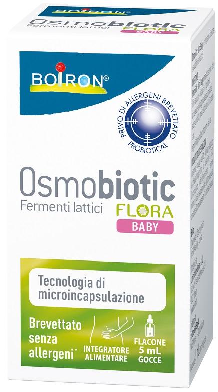 Boiron Osmobiotic Flora Baby Integratore Fermenti Lattici Gocce 5 ml