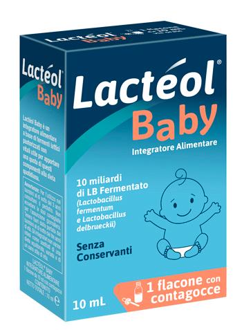 Bruschettini Lacteol Baby Flacone Con Contagocce 10 Ml