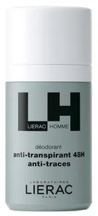 Lierac Homme Deodorante 48h Traspirante e Anti-Macchia 50 ml