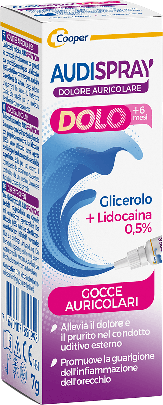 Audispray Dolo Gocce Auricolari 7g
