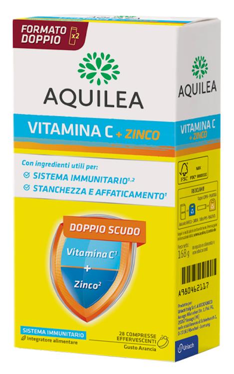 Aquilea Vitamina C Integratore Per Sistema Immunitario 28Compresse Effervescenti