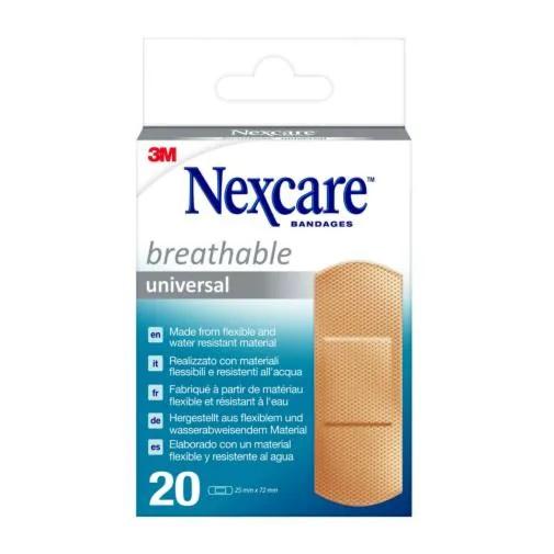 Nexcare N0320NS-1 Benda in Crepe da 25 x 72 mm per Medicazione