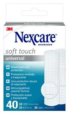 3M Nexcare Cerotti Assortiti N0540AS 3 Misure Confezione Da 40 Pezzi