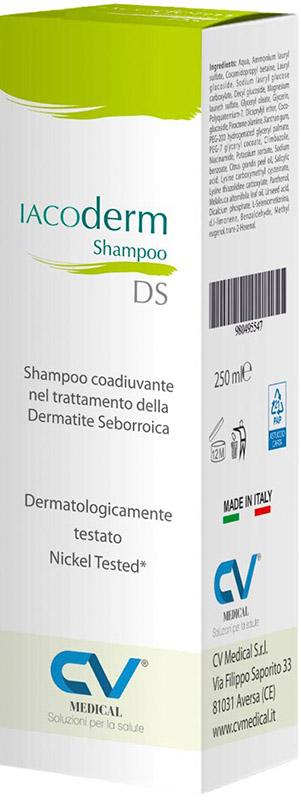 Iacoderm Shampoo Dermatologico per Dermatite Seborroica 250ml