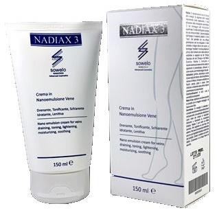 Nadiax 3 Crema Idratante Nanoemulsione per Pelle Secca 150 ml