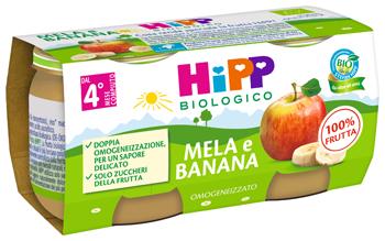 Hipp Omogeneizzato Mela Banana 2x80g