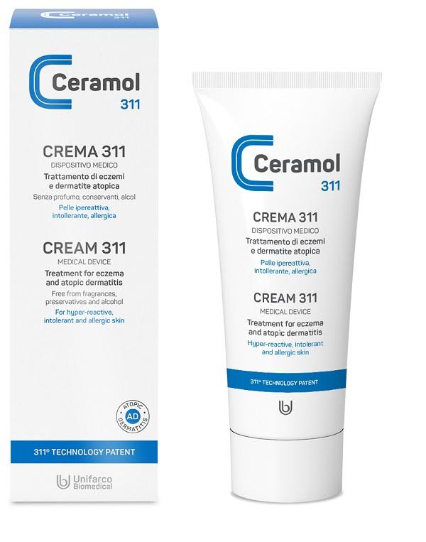 Ceramol Crema 311 Trattamento di Eczemi e Dermatite Atopica 75 ml
