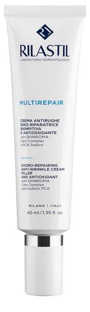 Rilastil Multirepair Crema Viso Antirughe Idro Riparatrice Pelli Secche 40 ml