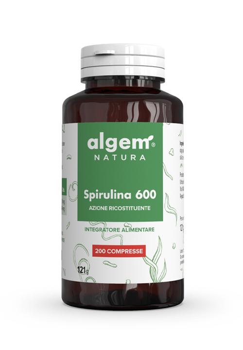 Algem Spirulina Integratore Energetico 200 Compresse