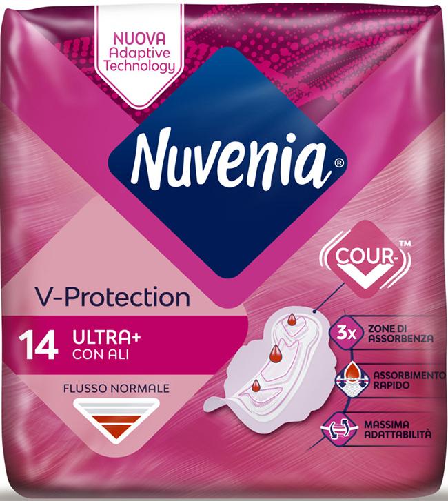 Nuvenia Ultra Normal Assorbenti Con Ali Ultra Sottili 14 Pezzi