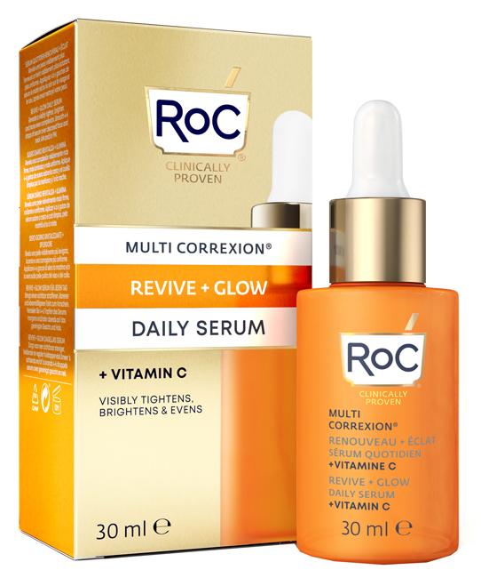 Roc Multi Correxion Revive + Glow Siero Viso Illuminante 30 ml