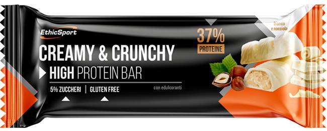 Creamy & Crunchy Barretta Cioccolato Bianco e Nocciole 30 g