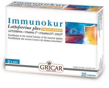 Immunokur Integratore per Difese Immunitarie 20 Compresse