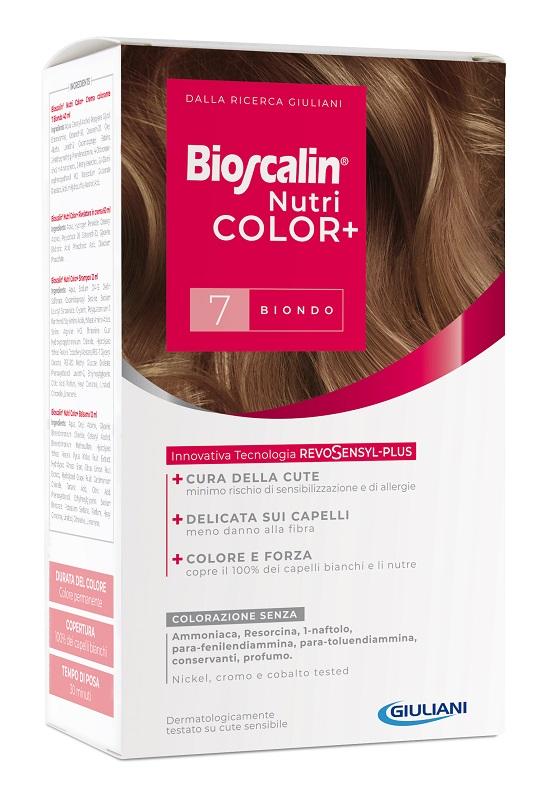 Bioscalin Nutricolor Plus Colorazione Permanente Tintura n. 7 Biondo