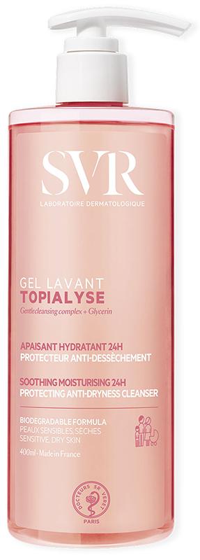 SVR Topialyse Gel Detergente Delicato Protettivo Antisecchezza 400 ml