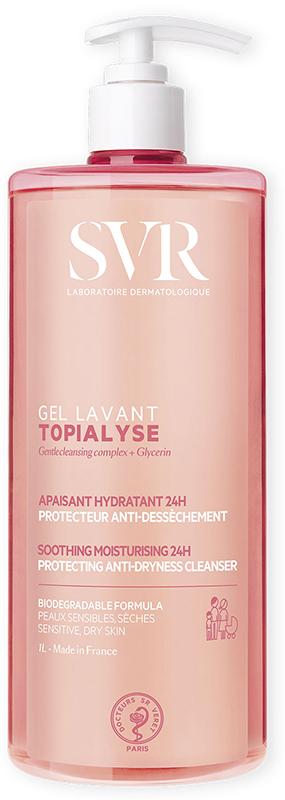 SVR Topialyse Gel Lavant Detergente Doccia Protettivo Delicato 1 lt