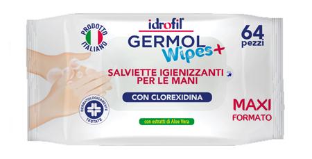 Salviettine Igienizzanti per Mani in Confezione da 64 Pezzi per la Pulizia Rapida e Efficace