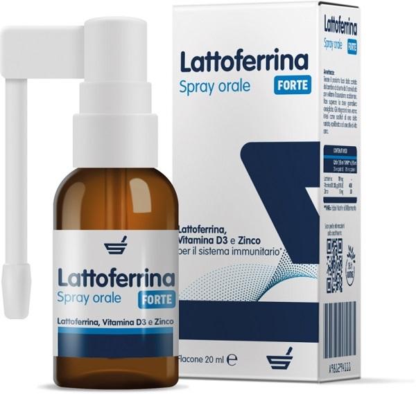 Sterilfarma Lattoferrina Forte Spray Orale per il Sistema Immunitario 20 ml
