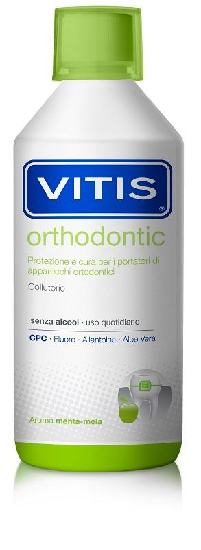 Dentaid Vitis Orthodontic Collutorio per Apparecchi Ortodontici 500 ml