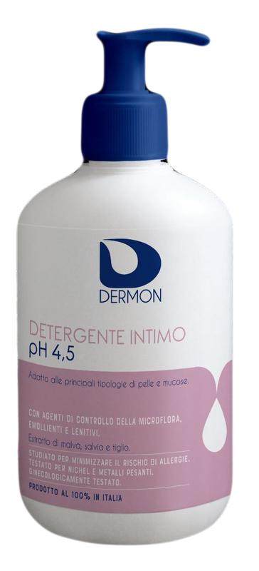 Dermon Detergente Intimo ph4.5 ad Azione Rigenerante e Rinfrescante 500 ml