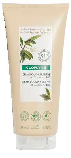 Klorane Crema Doccia Fiore di Cupuacu per Pelli Secche e Molto Secche 200 ml