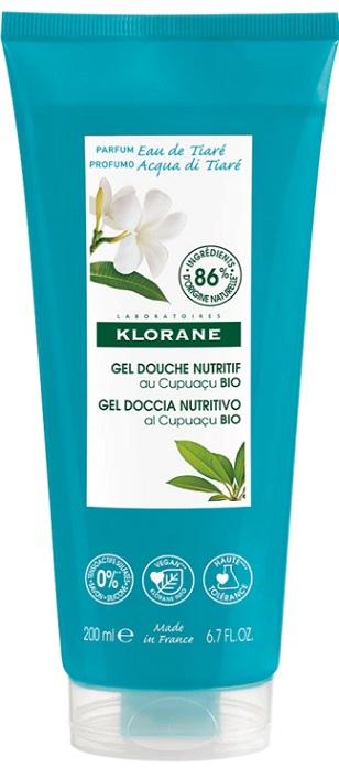 Klorane Gel Doccia Eau De Tiare Lenitivo e Rigenerante 200 ml
