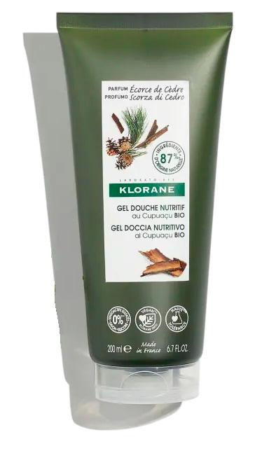 Klorane Gel Doccia Scorza di Cedro Delicato e Nutriente 200 ml