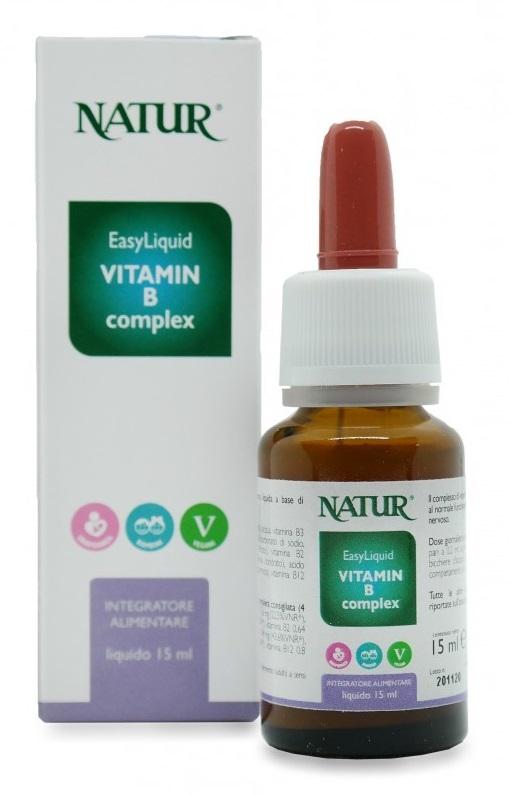 EasyLiquid Integratore di Vitamina B Complesso Liquido 15ml