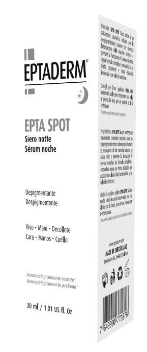 Epta Spot Notte Siero Viso Depigmentante Anti-Macchie 30ml