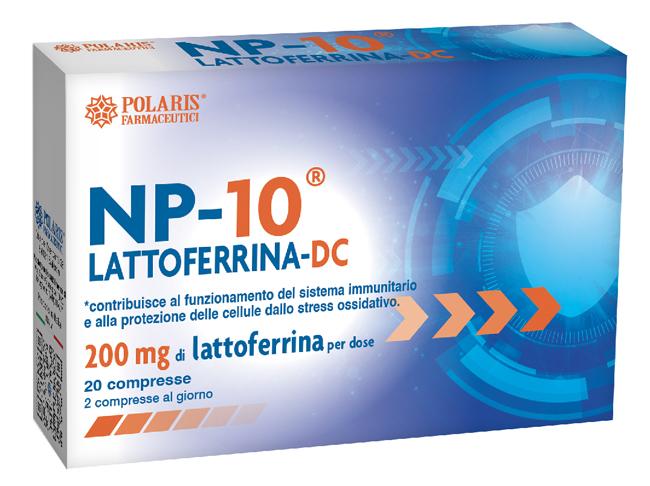 Polaris Np 10 Lattoferrina Dc Integratore Sistema Immunitario 20 Compresse