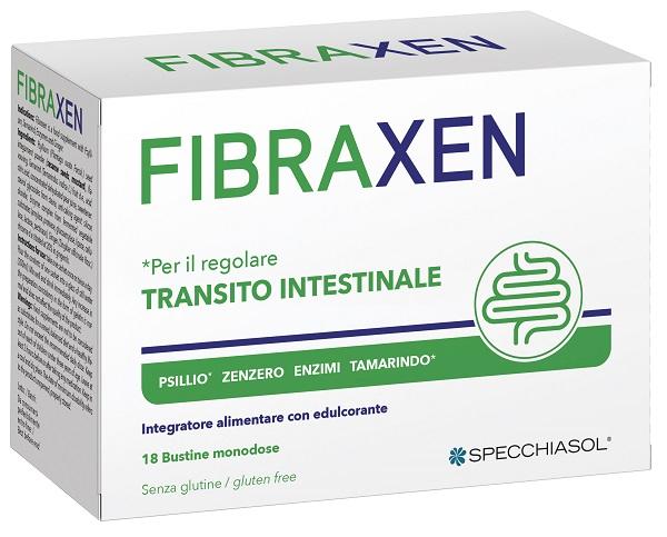 Specchiasol Fibraxen Integratore per il Transito Intestinale 18 Bustine