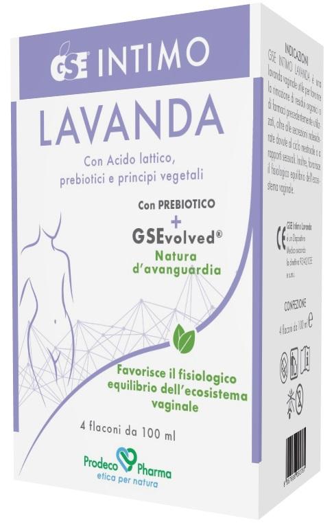 Gse Intimo Lavanda 4 Flaconi Da 100ml