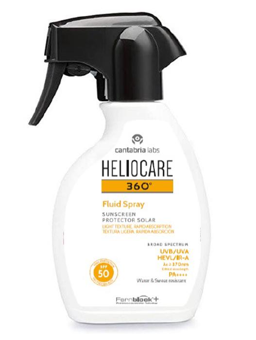 Heliocare Fluid Spray Protezione per il Corpo con SPF50 250 ml