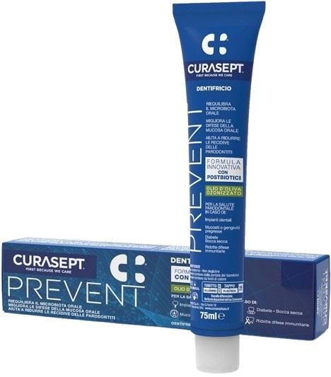 Curasept Prevent Dentifricio Protezione e Prevenzione Riequilibrante 75 ml