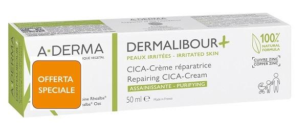 A-Derma Dermalibour+ Ristrutturante Crema Lenitiva per Pelli Irritabili 50 ml