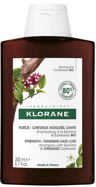 Klorane Shampoo Chinina-stella Alpina Bio Stimolante Fortificante 400 ml